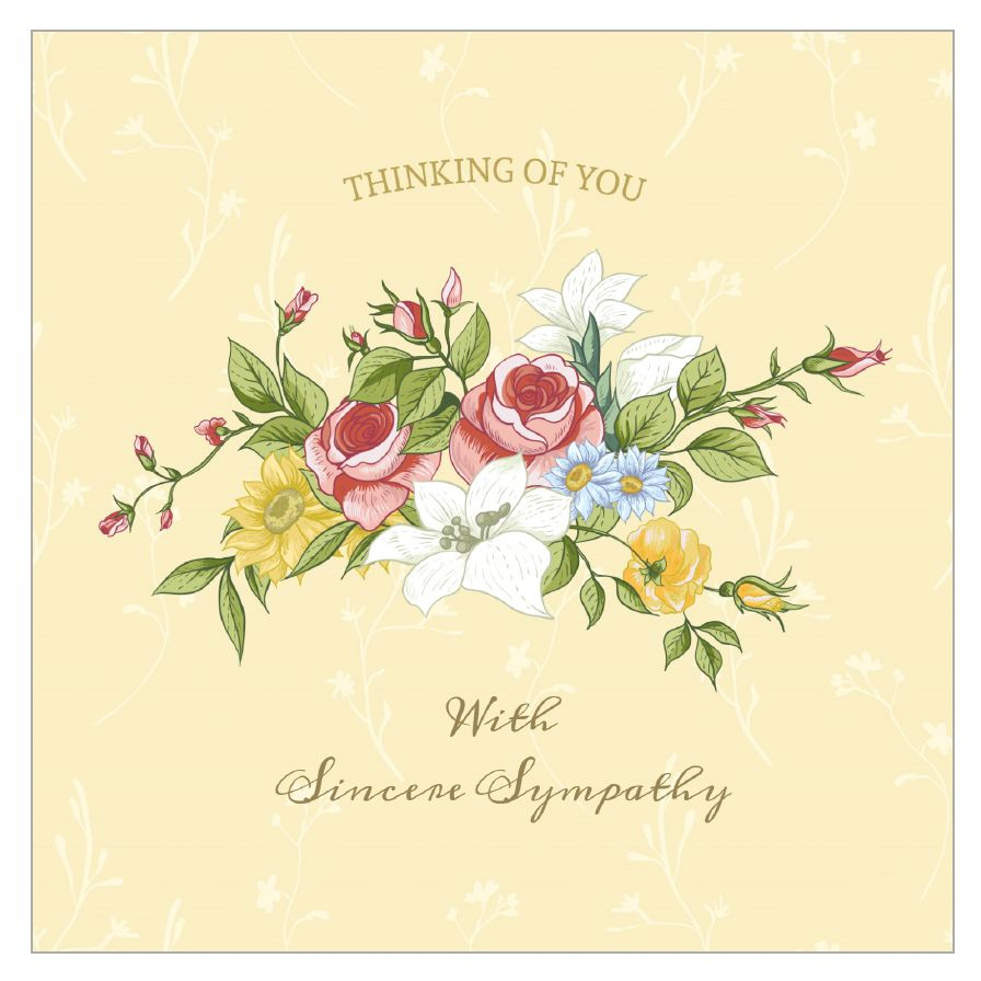 8 Free, Printable Condolence And Sympathy Cards Throughout Sorry For Your Loss Card Template