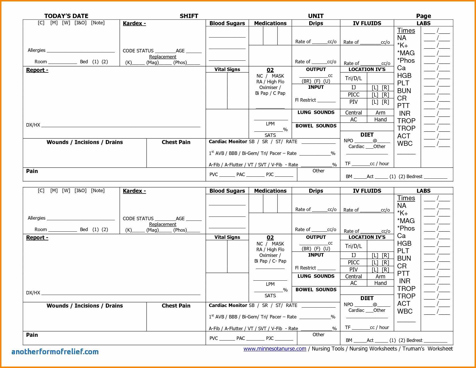 9 10 Nursing Handoff Report Template | Elainegalindo Regarding Icu Report Template