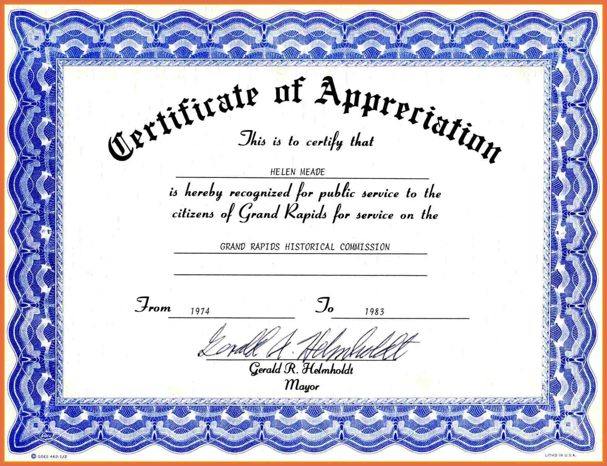 9+ Employee Recognition Certificate Templates Free | This Is Within Employee Recognition Certificates Templates Free