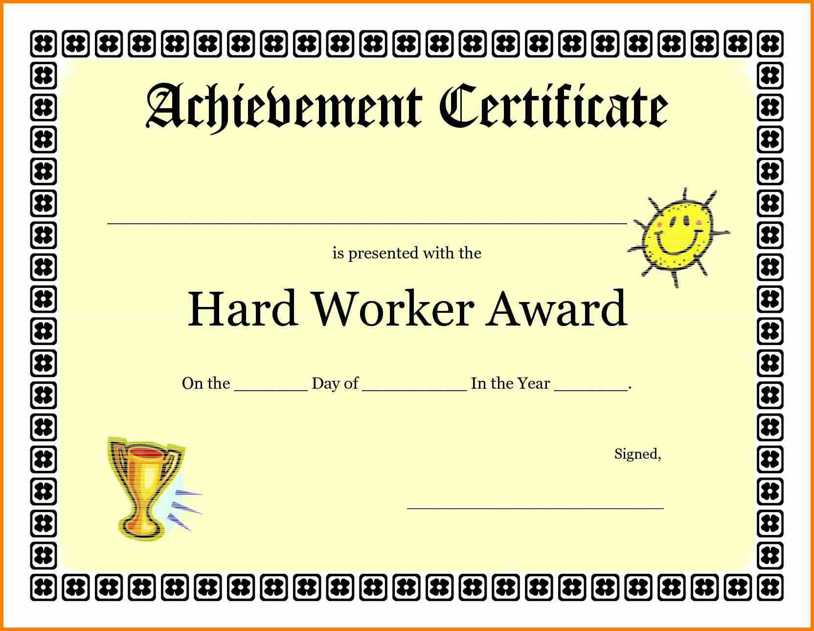 9+ Good Job Certificate Template | Quick Askips Intended For Good Job Certificate Template