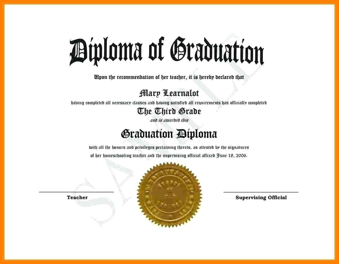 9+ High School Diploma Template Word | Pear Tree Digital Throughout Graduation Certificate Template Word