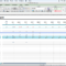 A Beginner's Cash Flow Forecast: Microsoft's Excel Template Regarding Cash Position Report Template