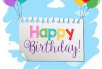 A Birthday Banner Template pertaining to Free Happy Birthday Banner Templates Download