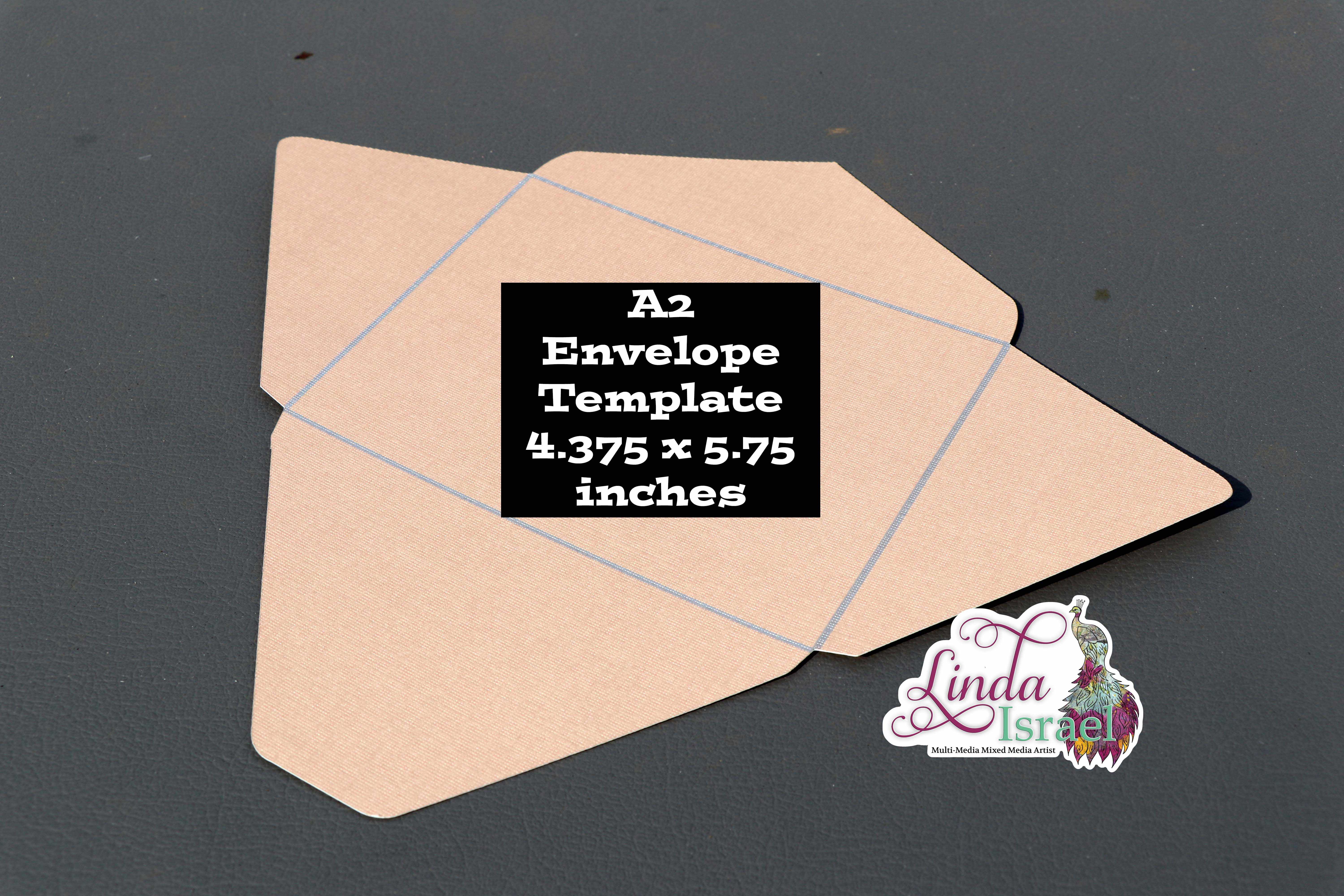 A2 Envelope Template For A2 Card Template