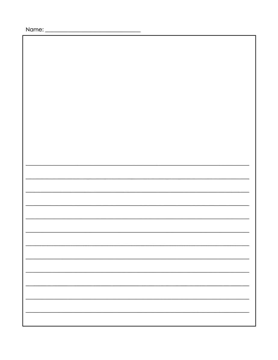 A4 Lined Paper Word Doc Regarding College Ruled Lined Paper Template Word 2007