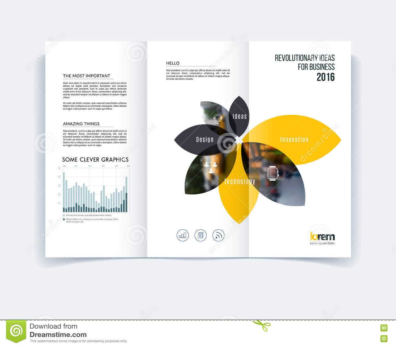 A4 Tri Fold Brochure Template Psd Free Download Templates In For Engineering Brochure Templates Free Download