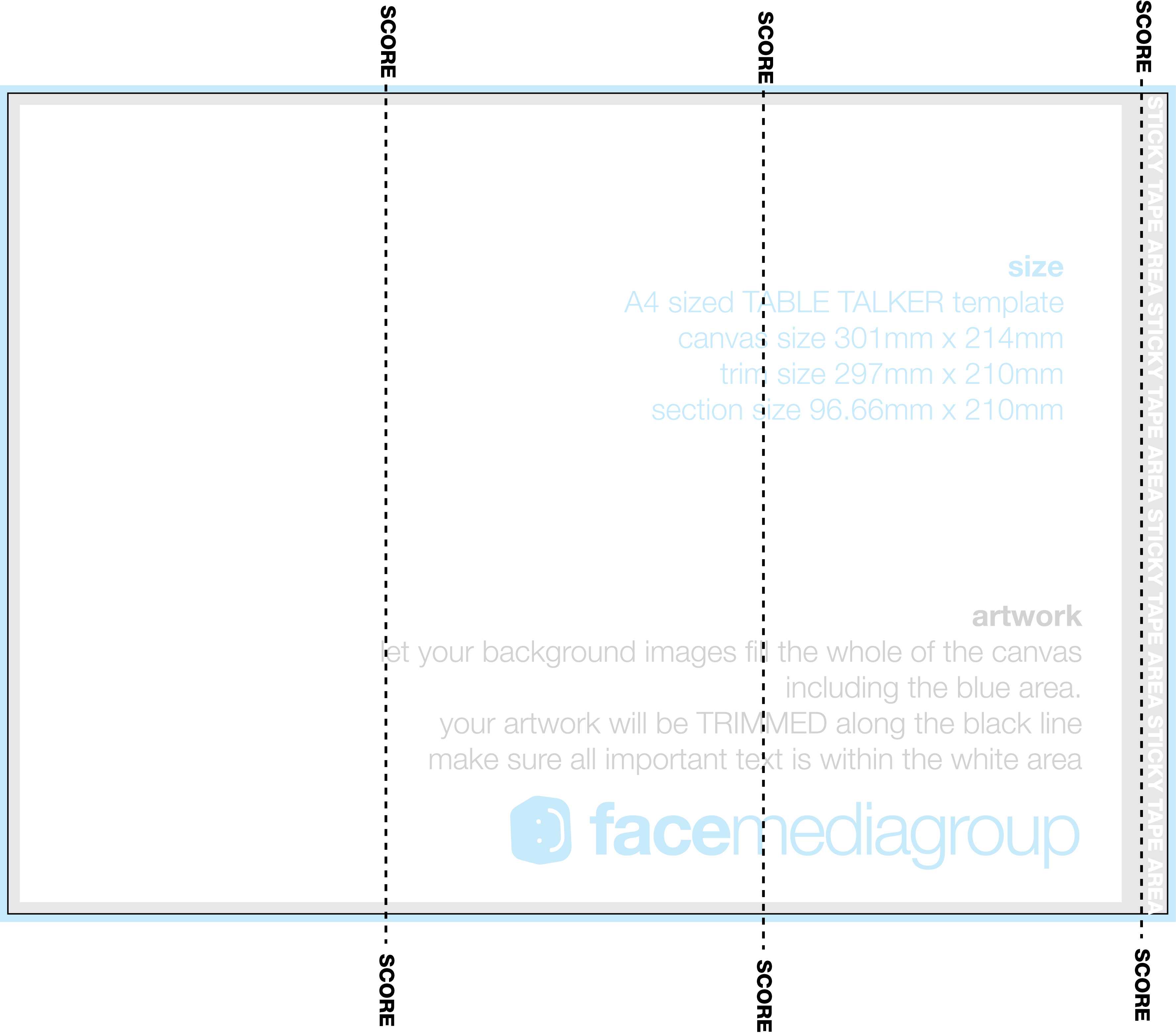 A4 Tri Fold Table Talker Template | Photo Page – Everystockphoto With Regard To Tri Fold Tent Card Template