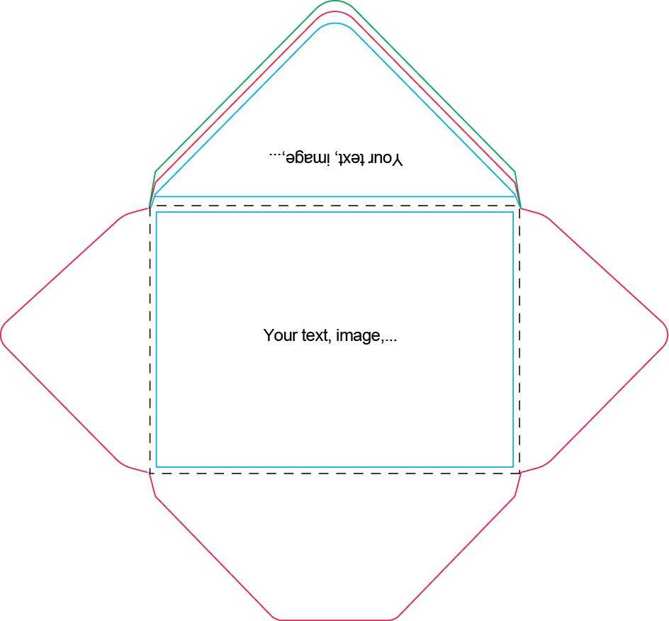 A7 Envelope Template | Craft Ideas | Card Making Tutorials With Envelope Templates For Card Making