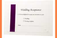 Acceptance Card Template Full Wedding 20 Acceptance 20 Card pertaining to Acceptance Card Template