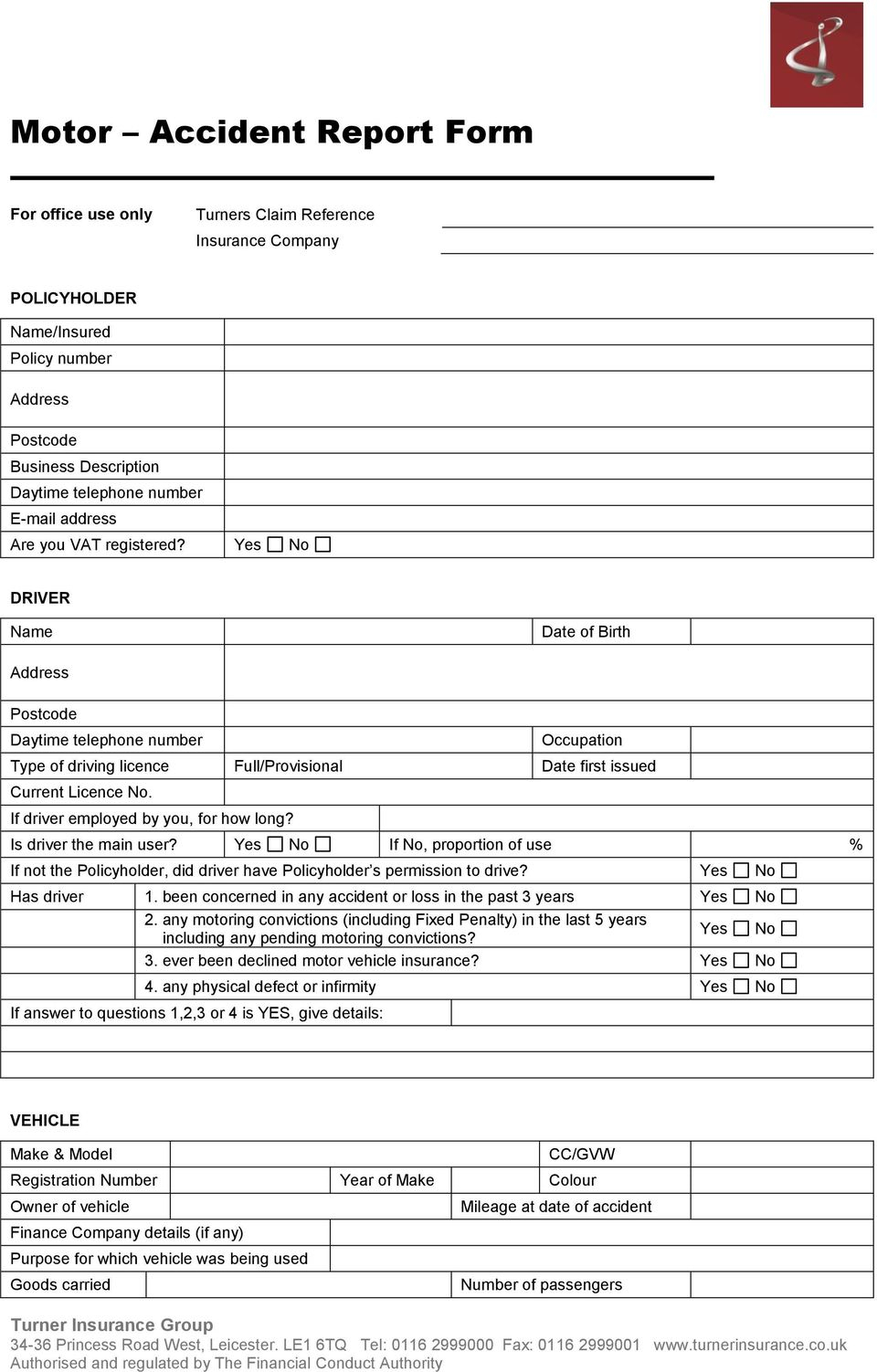 Accident T Form The Easiest Allianz Motor Fctiburonesrojos With Regard To Motor Vehicle Accident Report Form Template