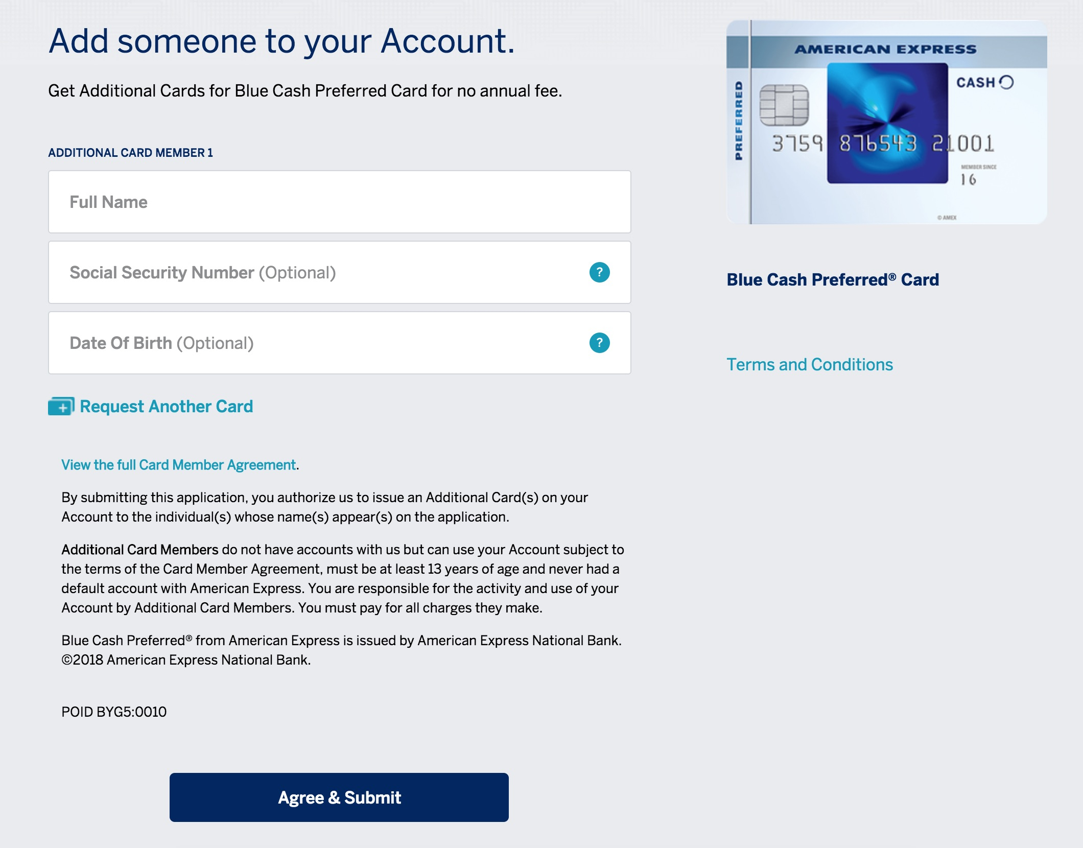 Adding An Authorized User – Credit Card Insider Regarding Company Credit Card Policy Template