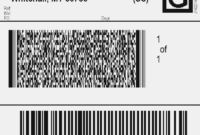 Address Label Format Generic Invoice Template Word Project throughout Fedex Label Template Word