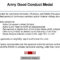 Administer Awards And Decorations – Ppt Download Regarding Army Good Conduct Medal Certificate Template