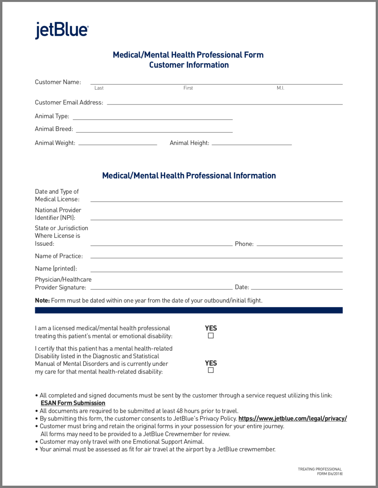 Airline Requirements For Traveling With An Emotional Support Pertaining To Fit To Fly Certificate Template