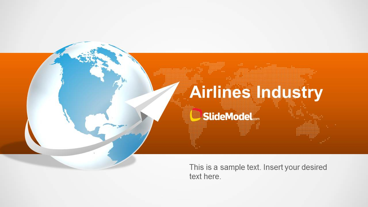 Airlines Industry Powerpoint Template Inside Powerpoint Templates Tourism