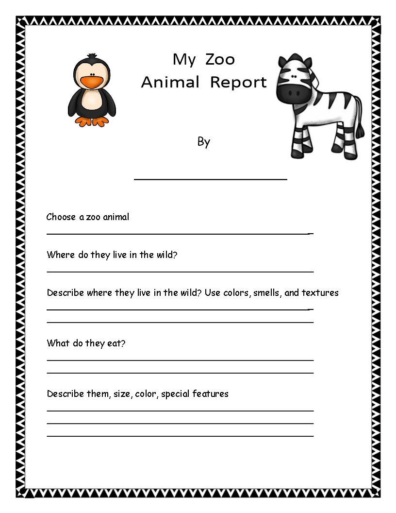 Animal Report Example | Templates At Allbusinesstemplates Inside Animal Report Template