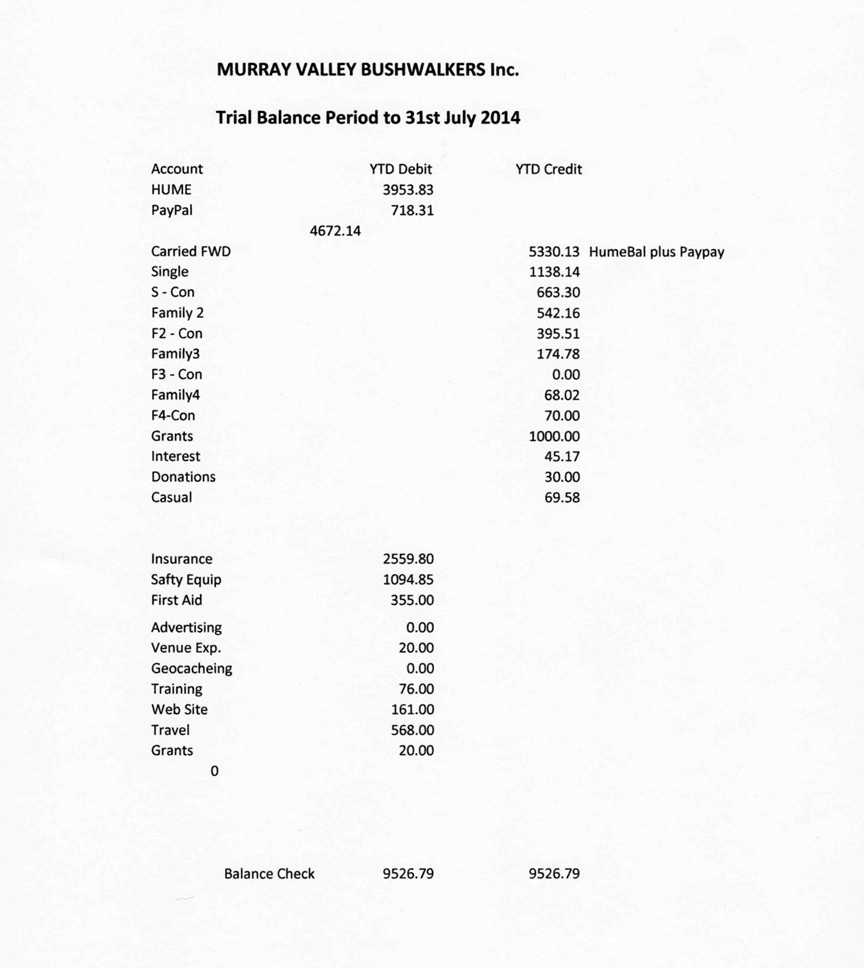 Annual General Meeting #3 Aug 10 2014 Throughout Treasurer's Report Agm Template