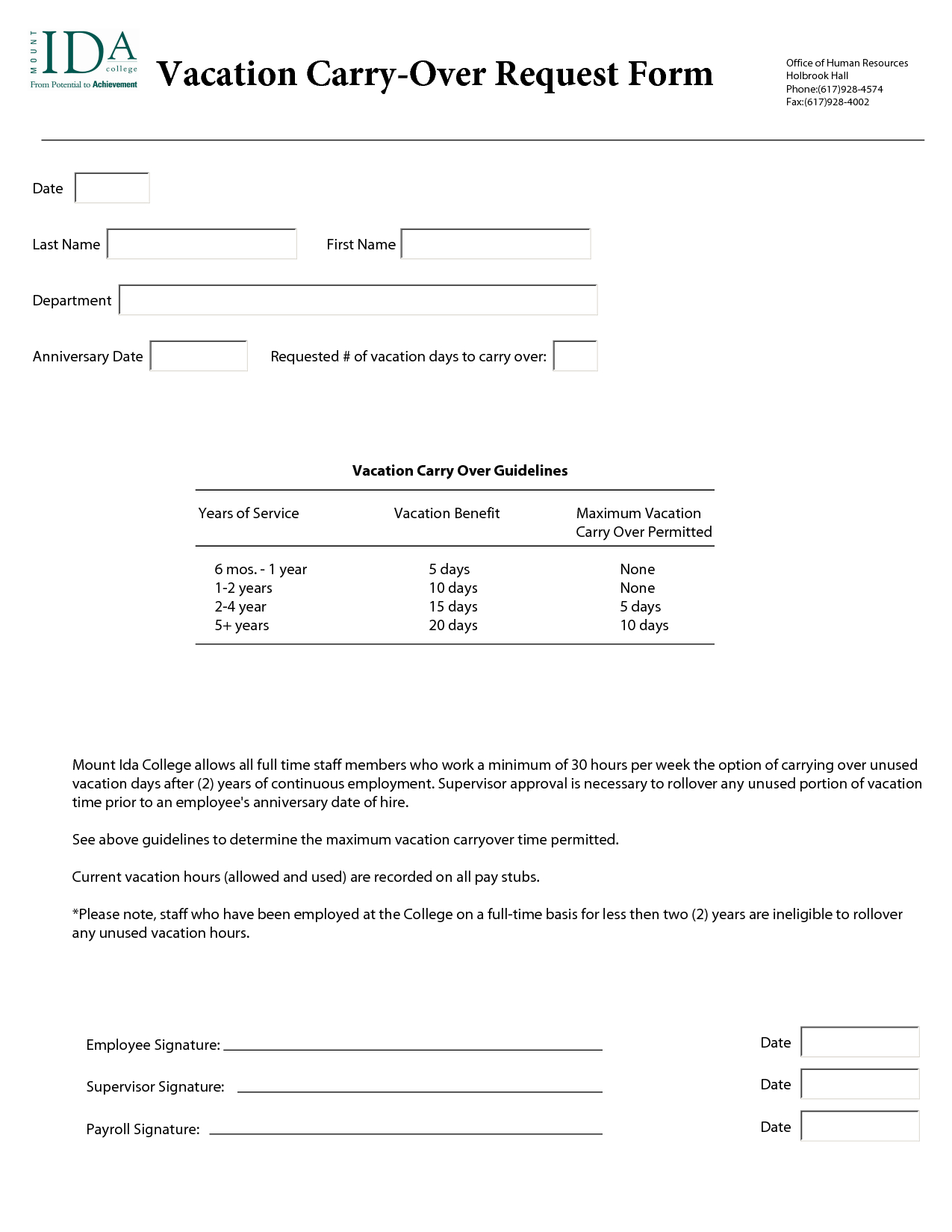 Annual Leave Request Form Template | Vacation Request Form Regarding Certificate Of Disposal Template