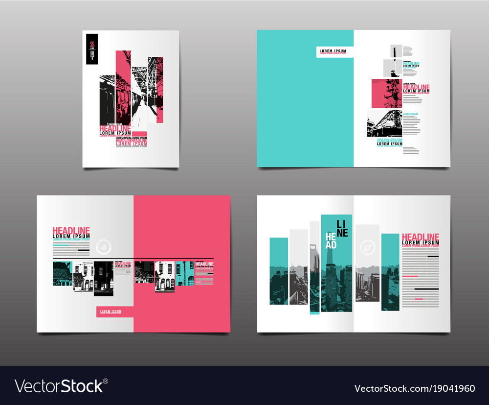 Annual Report Template Layout Design Cover Book Throughout Illustrator Report Templates