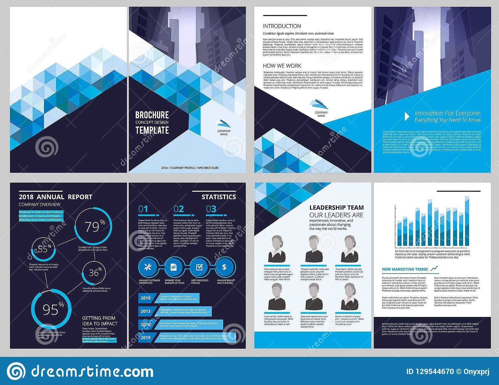 Annual Report Template. Simple Document Financial Magazine Inside Illustrator Report Templates