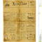 Antique Newspaper Template Stock Image. Image Of Information Regarding Old Blank Newspaper Template