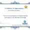 Appreciation Training Certificate Completion Thank You Word In Crossing The Line Certificate Template