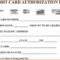 Are You At Risknot Using Credit Card Authorization Forms With Credit Card Payment Slip Template