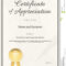 Army Certificate Of Appreciation Template Ppt With Army Certificate Of Achievement Template