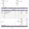 Attractive Credit Card Invoice Template As Template Invoice Within Credit Card Bill Template