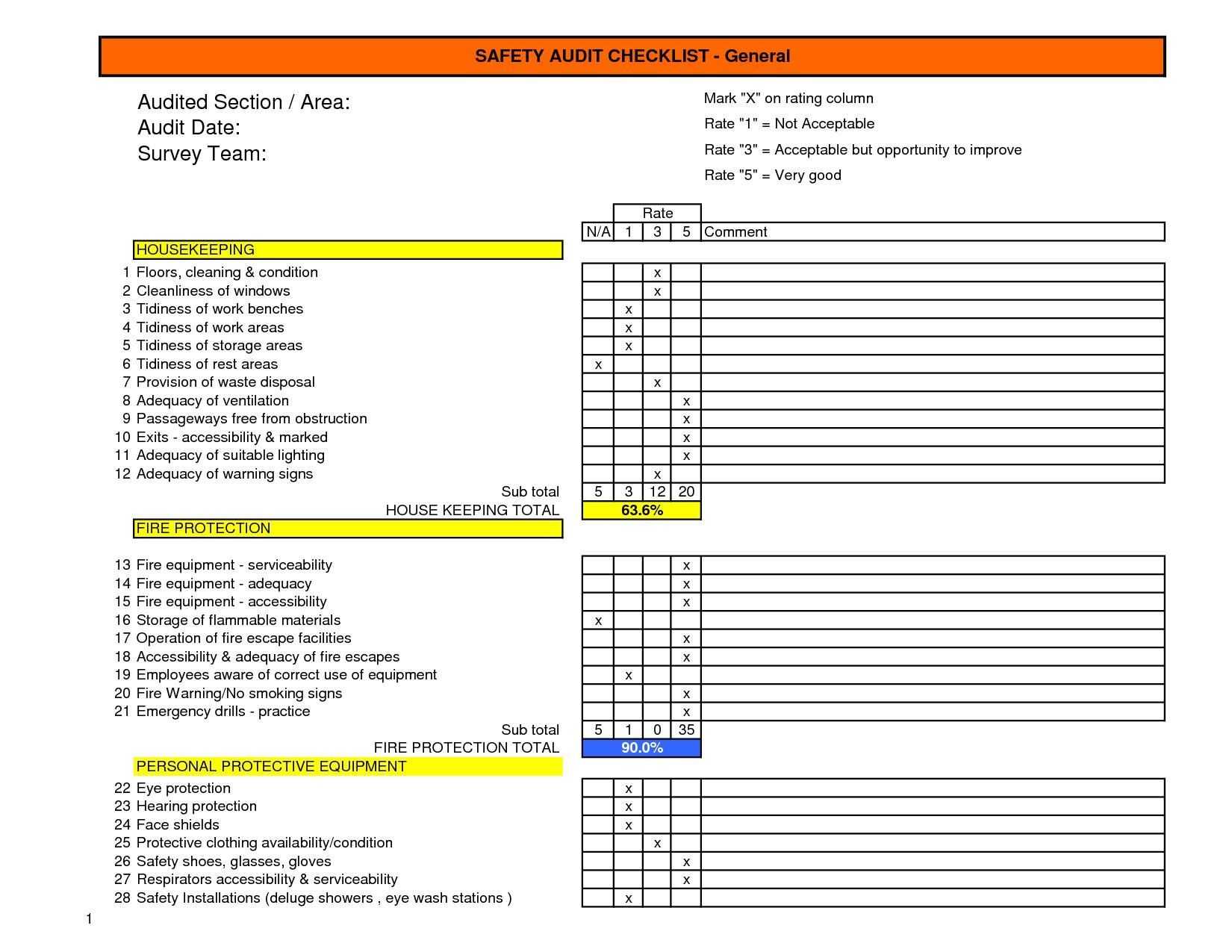 Audit Form Template. Audit Forms Templates. Audit Form For Security Audit Report Template