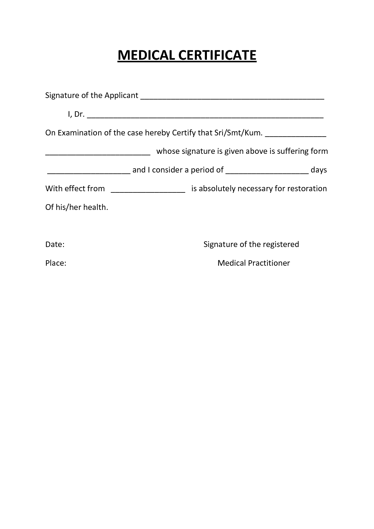 Australian Doctors Certificate Template – Atlantaauctionco For Australian Doctors Certificate Template