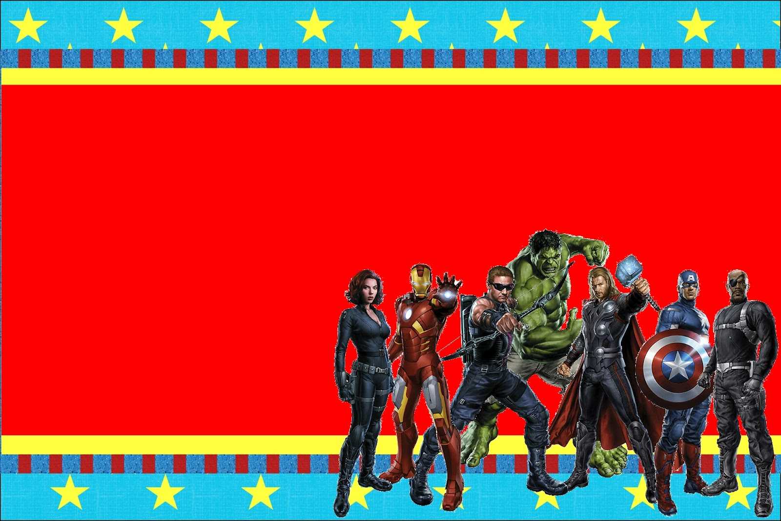 Avengers Free Printable Invitations. – Oh My Fiesta! In English For Avengers Birthday Card Template