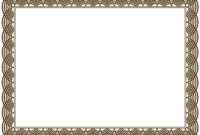 Award Certificate Border Pdf Template In Certificate Border inside Award Certificate Border Template