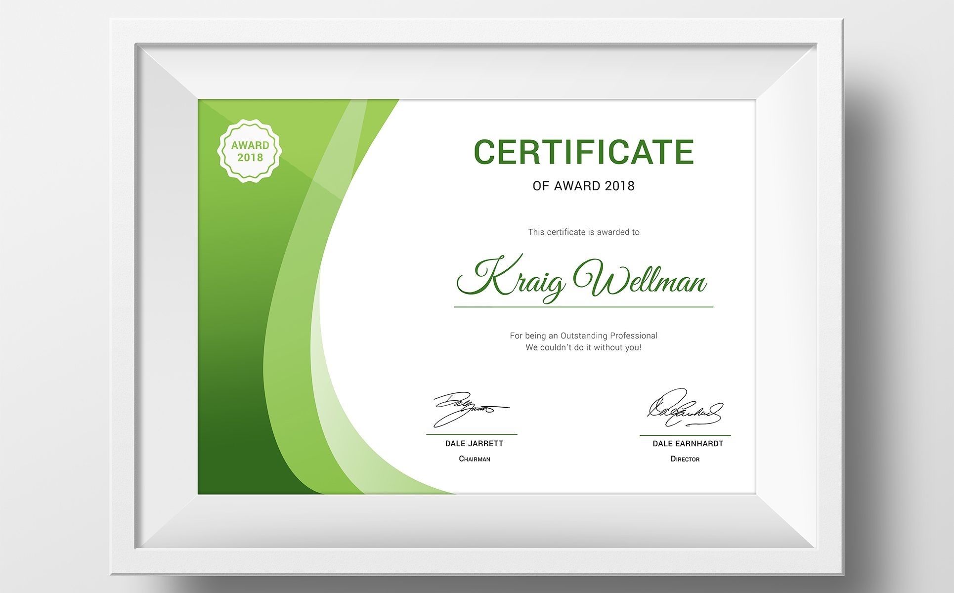 Award Certificate Template #73891 | Design Illustration Art Within Small Certificate Template