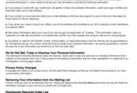 Awesome Collection For Credit Card Privacy Policy Template with regard to Credit Card Privacy Policy Template