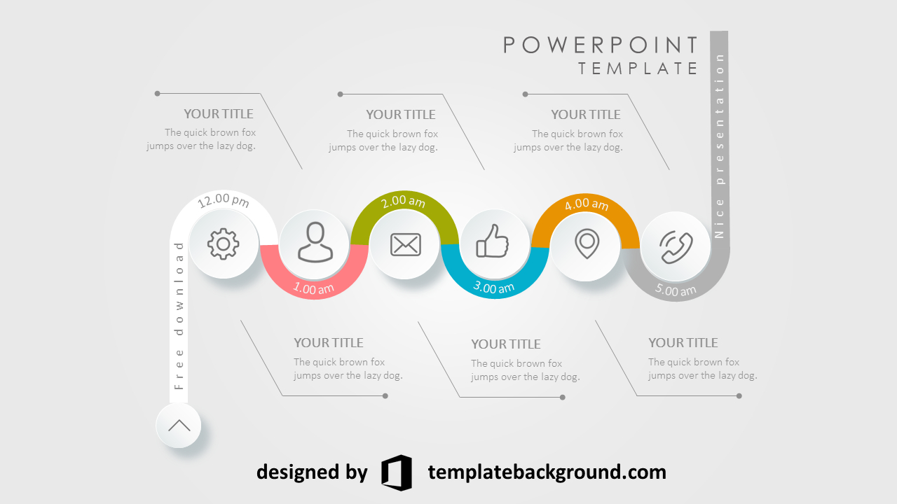 Awesome Images Of Free Animated Powerpoint Presentation In Powerpoint Presentation Animation Templates