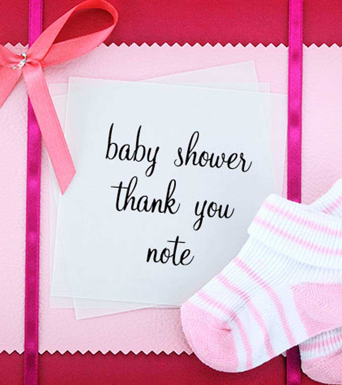 Baby Shower Thank You Notes: How To Write And What To Write For Thank You Card Template For Baby Shower