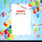 Balloons Happy Birthday Card Template For Free Happy Birthday Banner Templates Download