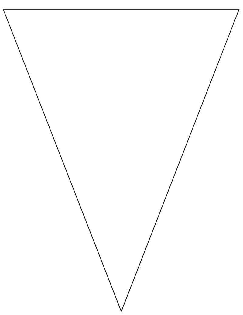 Banner Flag Template – Free To Use … | Diy Gifts | Free In Triangle Banner Template Free