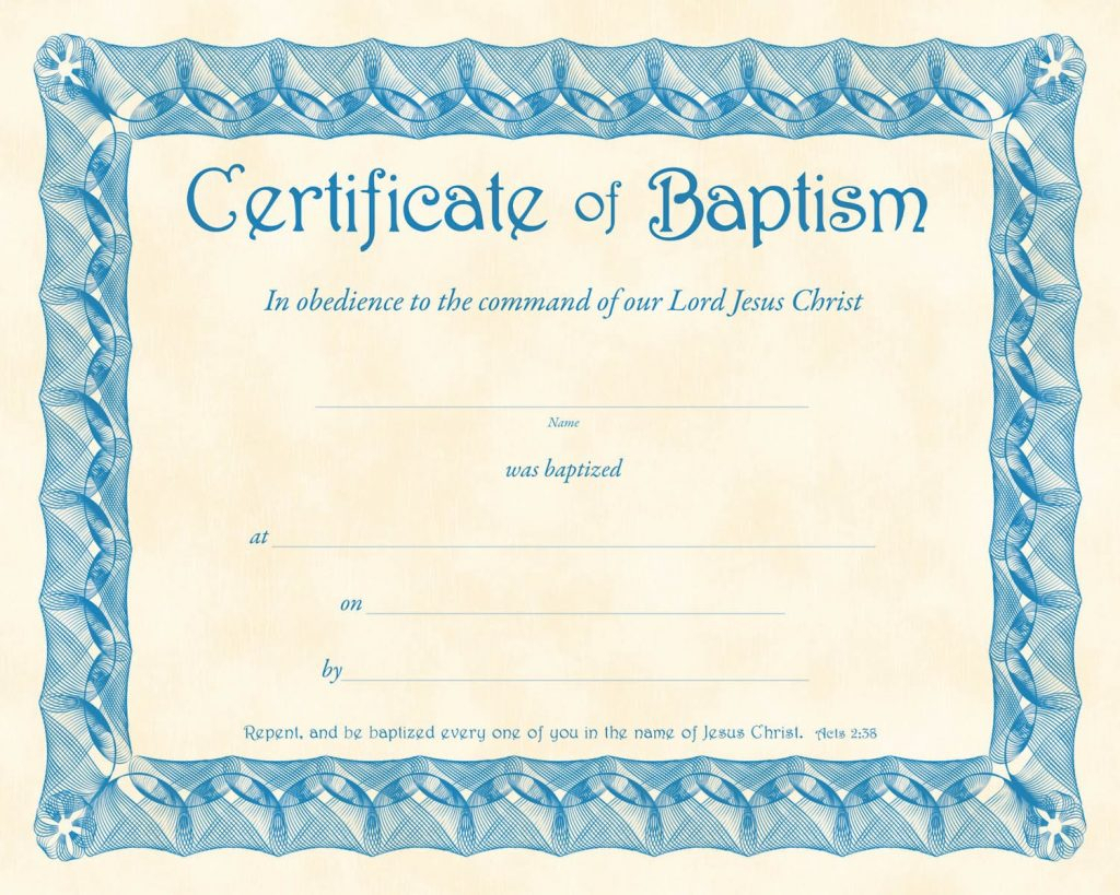 Baptism Certificate Template Publisher Download Christening With Baptism Certificate Template Word