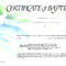 Baptism Certificate Xp4Eamuz | Certificate Templates, Baby For Baby Christening Certificate Template