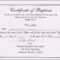 Baptism Certificates Free Online | Denver's Certificate Of For Baptism Certificate Template Word