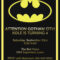 Batman Birthday Card Template - Google Search | Card Shop with Superhero Birthday Card Template