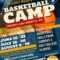 Beautiful Basketball Camp Flyer Template Ideas Samples Word Pertaining To Basketball Camp Brochure Template