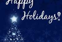 Best 15+ Greeting Cards You Will See This Holiday | Greeting within Holiday Card Email Template