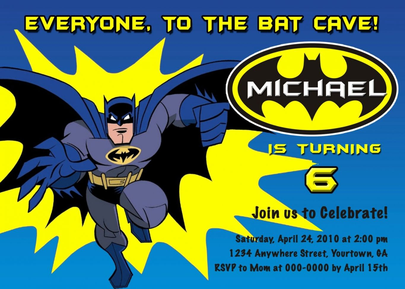 Best 2018! New Of Free Printable Batman Birthday Cards New In Superhero Birthday Card Template