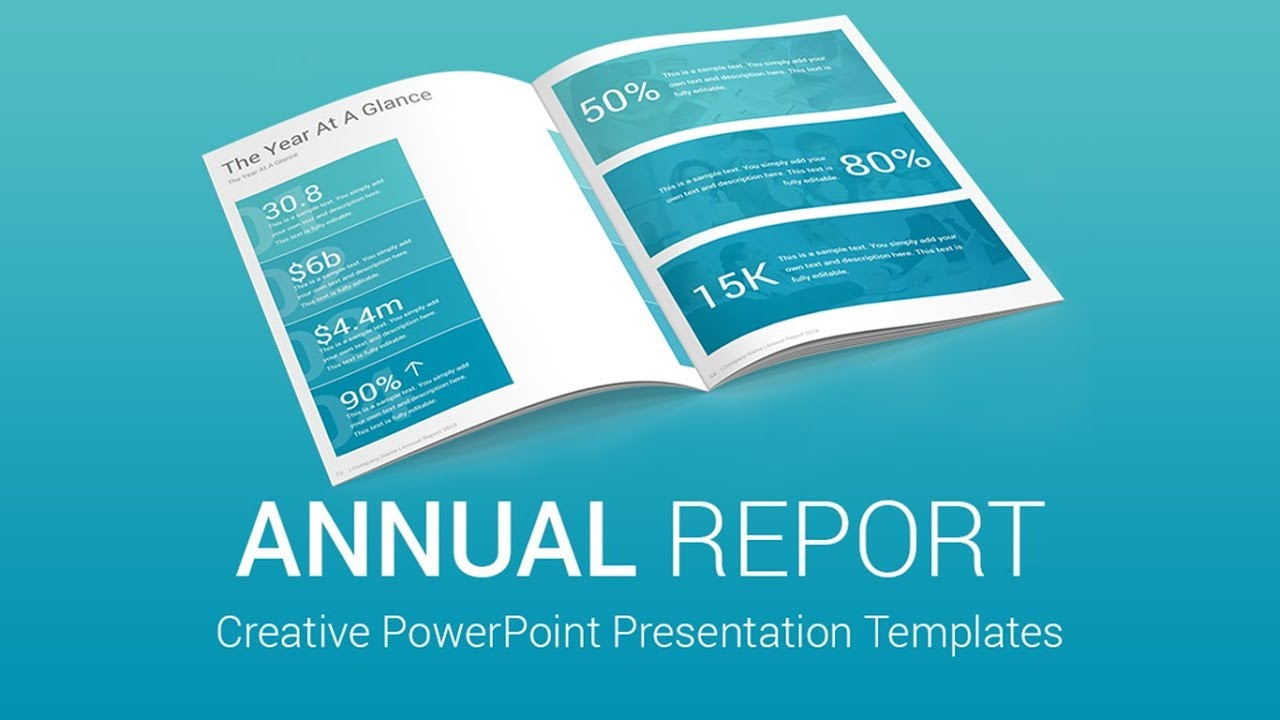 Best Annual Report Powerpoint Presentation Templates Designs With Regard To Annual Report Template Word Free Download