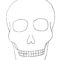 Best Coloring: Day Of The Sugar Skull Blank Template Skulls With Blank Sugar Skull Template