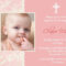 Best Font For Christening Invitation | Invitations For Baptism Invitation Card Template