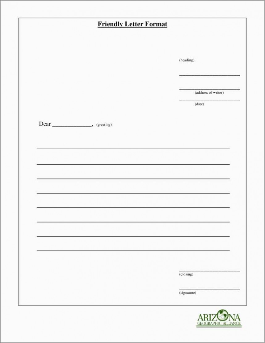 Best Free Letter Writing Template Ideas Download Hindi With Regard To Blank Letter Writing Template For Kids